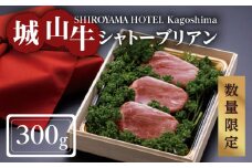 SHIROYAMA HOTEL kagoshima 【数量限定】城山牛シャトーブリアン300g　K096-005