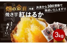 畑の金貨 焼き芋紅はるか 3kg　K181-001_01