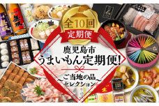 【全10回】鹿児島市うまいもん定期便！～ご当地の品セレクション～　K000-T2303