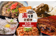 【全5回偶数月にお届け】ごはんにかける！のせる！鹿児島 楽うま定期便　K000-T2305