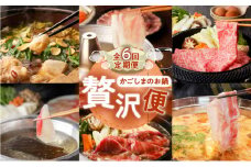 【全6回】かごしまのお鍋 贅沢便　K000-T2312