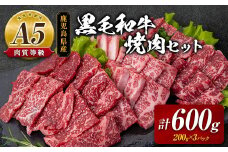 A5等級鹿児島県産黒毛和牛焼肉セット 　K208-018