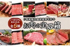 【全6回】〈いつからでも始められる〉　【黒毛和牛の王道】5等級鹿児島県産黒毛和牛お肉の宝石箱　K086-T22