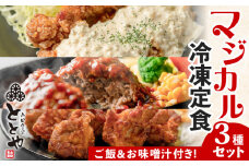 マジカル冷凍定食　3種セット　K258-001