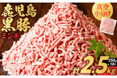 鹿児島県産 黒豚ミンチ 2.5kg　K025-013_05