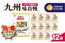 【 期間限定 生活応援 】カルビーポテトチップス九州味自慢 五島灘の塩味あごだし風味 12袋　K194-003_01