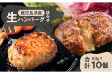 鹿児島県産黒豚 生ハンバーグ詰合せ　K356-005