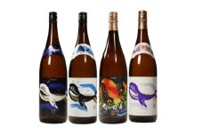 474-1 『くじら』が勢ぞろい！1800ml×4本セット(2)　KN034-005