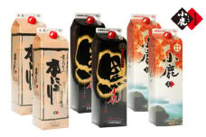 1810 小鹿パック飲み比べ6本セット（1800ml×6本）　KN013-013-02