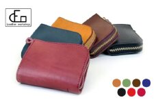 1616 【革工房DEO】 Lファスナー財布 （SW-1）　KN066-001-01