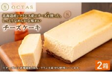 2028 オクタス チーズケーキ 2箱　KN021-028-01