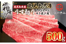 2107-1 うしの中山 霜降り うす切り しゃぶしゃぶ すき焼き用 500g　KN050-035