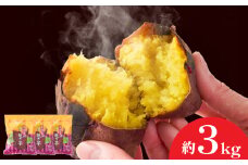 2085-2 紅はるか冷凍焼き芋 約3kg　KN026-015-03