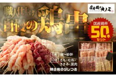 2457 国産 鶏串50本セット　KN077-005