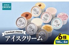 2556 Kotobuki cheese アイスクリームセット 6種　KN087-007