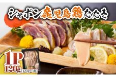 2901 唯一の国産 幻の鶏肉 シャポン鹿児島鶏たたき 120g（120g×1パック）　KN048-001-01