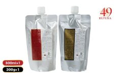 2927 【香りにこだわったオーガニックヘアケアシリーズ】RSシャンプー＆NCトリートメント ルフラ49 300ml×300gセット　KN003-005-01