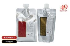 2928 【香りにこだわったオーガニックヘアケアシリーズ】RSシャンプー＆NCトリートメント ルフラ49 1,000ml×300gセット　KN003-005-02