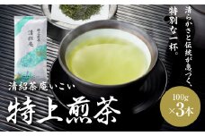 特上煎茶 清紹庵 300g（100g×3本）　KN162-001-02
