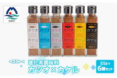 進化系調味料 ＜カツオ×カケル＞ 6本セット 鰹節の旨さをお届けA8-14【1166550】