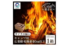 ＜訳あり(サイズ不揃い)＞キャンプ用 乾燥薪(まき)＜40cm以下(薪サイズ)＞＜1箱＞A3-69【1166557】
