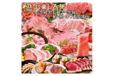 定期便(1年20回配送)お楽しみ便 A5黒毛和牛・黒豚・まぐろ・かつお・さつま揚げ等 JJ-6001【1166781】