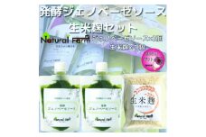 ＜母の日＞発酵ジェノベーゼソース&生米麹　A3-9M【1495273】