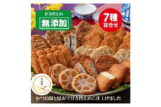 ＜お歳暮・のし付＞無添加 甘さ控えめ 本場薩摩のこだわりさつま揚げ詰合せ A3-189S【1555424】