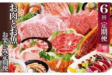 お肉とお魚　お楽しみ定期便　6回配送JJ10-0002【1586314】