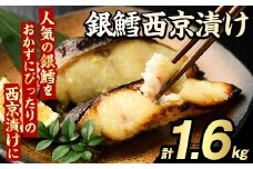 銀鱈西京漬け(計1.6kg) たら タラ おかず おつまみ 惣菜 漬魚 漬け魚 西京焼き リピート 魚介類 海産物 冷凍 加工品 国内加工 加熱調理【グローバルフーズ】akn061-14