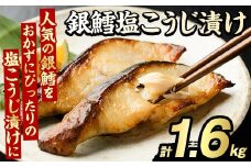銀鱈塩こうじ漬け(計1.6kg) たら タラ おかず おつまみ 惣菜 漬魚 漬け魚 塩麹漬け リピート 魚介類 海産物 冷凍 加工品 国内加工 加熱調理【グローバルフーズ】akn061-16