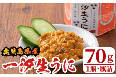 一汐生うに(70g・1瓶)国産 雲丹 ウニ 魚介 海産物 海鮮丼 瓶詰【尾塚水産】akn004-16