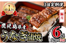 i853-B ＜定期便・計3回(隔月)＞鹿児島県産うなぎ蒲焼2尾セット＜(約140g×2・計約280g)×全3回＞ うなぎ 鰻 ウナギ 2尾 蒲焼き 国産 鹿児島県産 焼きたて 生産量日本一 真空パック おかず 晩御飯 特別な日 土用の丑の日【薩摩川内鰻】
