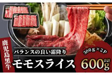 鹿児島黒牛モモスライスセット600g(JA/022-1302)L1201
