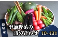 指宿産季節野菜の詰め合わせ10～13品目(岡村商店/A-166)