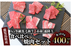 A5等級鹿児島県産黒毛和牛食べ比べ焼肉セット(カミチク/013-1194)