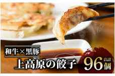 上高原の 餃子 お肉 たっぷり 肉 餃子 96個 (老舗精肉 上高原/010-173) 餃子 ぎょうざ ギョウザ ギョーザ 豚肉 黒豚 豚 和牛 牛 合挽き ミンチ 餃子 鹿児島 冷凍 餃子 ぎょうざ ギョウザ ギョーザ 冷凍 餃子 おかず お惣菜 餃子 ぎょうざ ギョウザ ギョーザ 豚肉 黒豚 豚 和牛 牛 合挽き ミンチ 冷凍 餃子 ぎょうざ ギョウザ ギョーザ