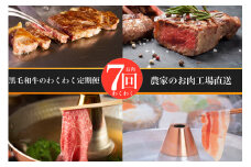 【全７回定期便】お肉わくわく定期便(水迫畜産/Z100-537) 牛 牛肉 豚 豚肉 黒毛和牛 黒豚 国産 鹿児島 いぶすき