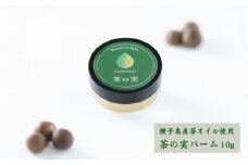 種子島 茶 オイル で作った茶の実バーム 10g 種子の実オイル工房 NFN601 【150pt】
