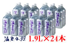 B2-0851／飲む温泉水/温泉水99（1.9L×24本）