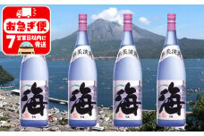 D4-25105／大海酒造　海　1800ml  4本セット