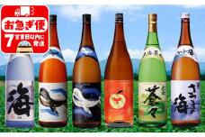 F6-2543／大海酒造 特選焼酎 1.8L 6本セット