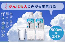夏に飲む水 500ml ペットボトル 24本 こしき海洋深層水 ミネラルウォーター 海洋深層水 こしき海洋深層水 飲料水 水 硬水 ミネラル ミネラル水 AS-8100