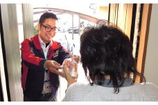 BS-401-4 ご家族の安否確認見守りｻｰﾋﾞｽ･乳製品宅配ｾｯﾄ(30日分) 配達物:R-1ﾄﾞﾘﾝｸ
