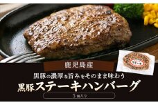 AS-2082 鹿児島県産黒豚ステーキハンバーグ5個入り