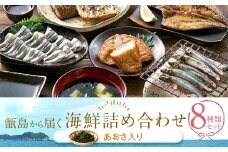 【3/31まで受付】AS-711　【訳あり】甑島の海鮮詰め合わせ(あおさ) ※あじ小さめ