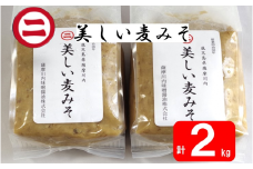 AS-048 美しい麦味噌 計2kg