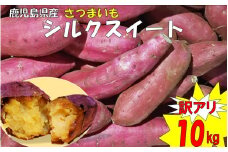 AS-449 【訳アリ】ママたちの思いをギュッ！鹿児島県産シルクスイート 10㎏ 訳あり：大きいサイズ・規格外品　
