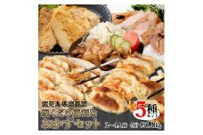 AS-857 鹿児島県産黒豚 焼くだけ便利なおかずセット 5種 2～4人前 合計約1.8kg