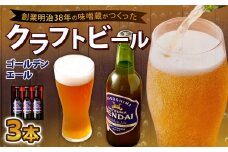 AS-053 薩摩川内ゴールデンエール 3本セット